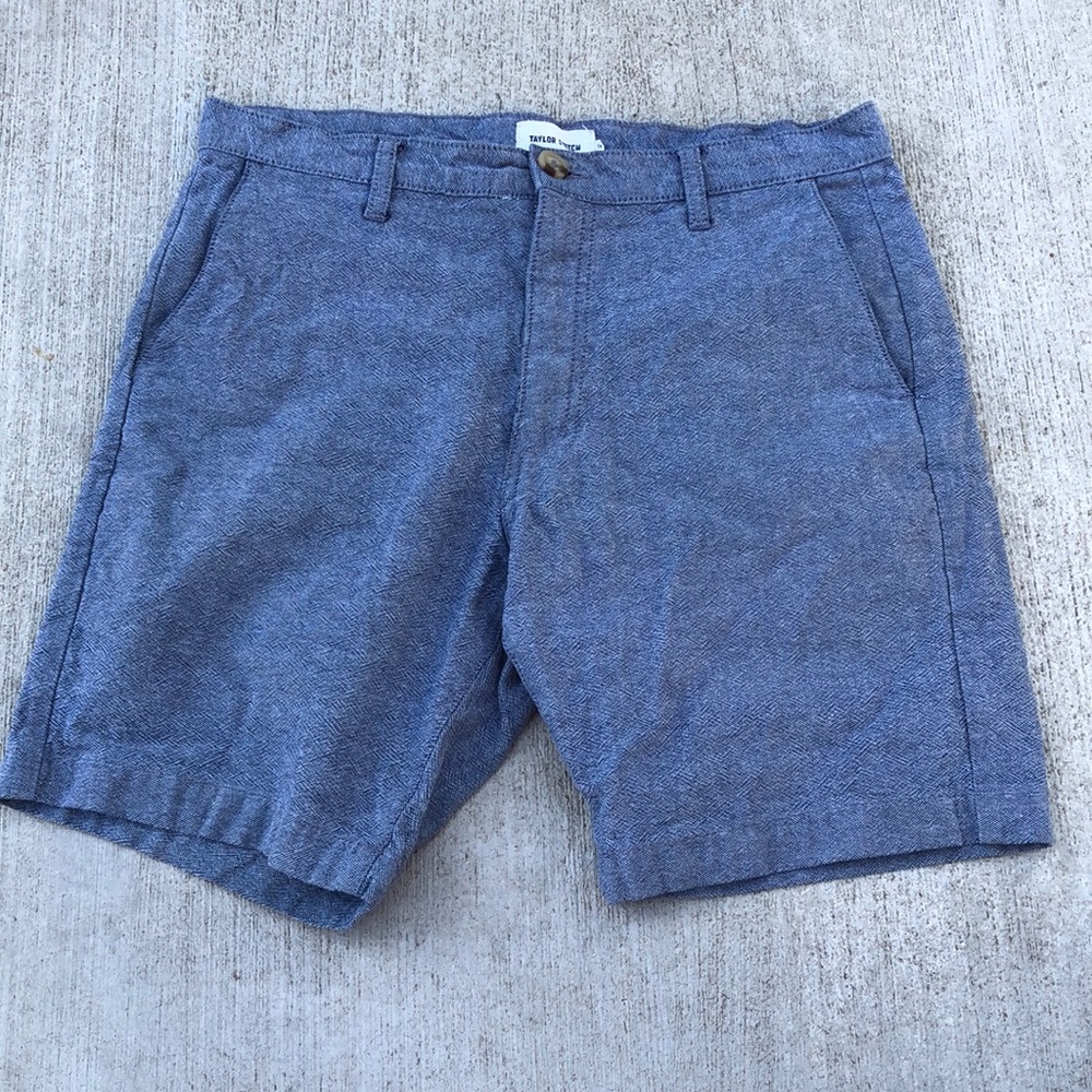 Taylor Stitch blue shorts